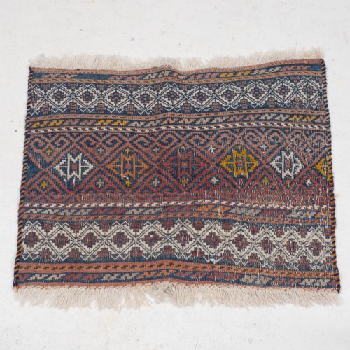 turkish malatya kilim chuval bag face rug 2'2x1'11 65x575cm - CATEGORY: ANTIQUE RUGS - DATED 1930