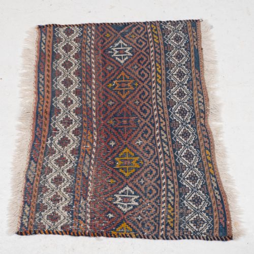 TURKISH MALATYA KILIM CHUVAL BAG FACE RUG 2'2X1'11 65X575CM - ADDITIONAL PHOTO 2