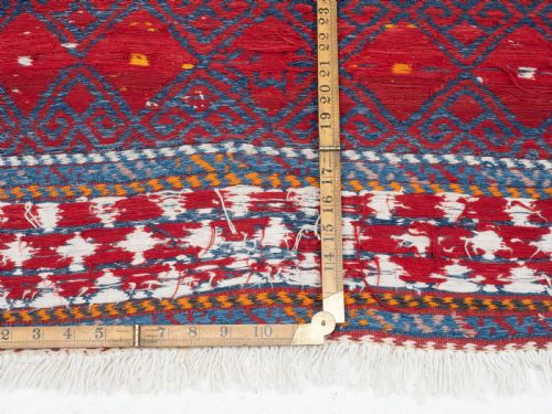 TURKISH MALATYA KILIM CHUVAL BAG FACE RUG 2'2X1'11 65X575CM - ADDITIONAL PHOTO 6