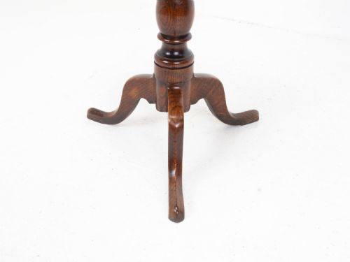 COUNTRY GEORGE III ELM WINE TRIPOD TABLE C1770 GEORGIAN SIDE OCCASIONAL - ADDITIONAL PHOTO 13