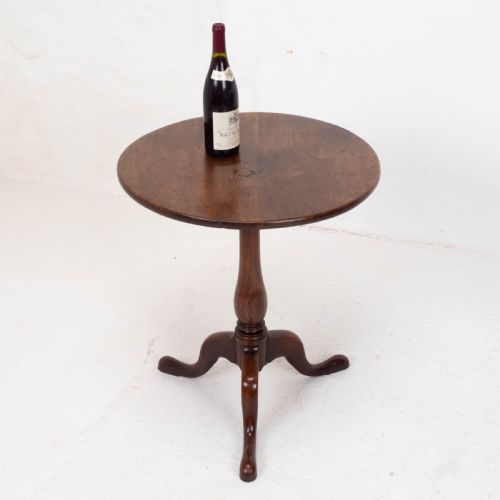 GEORGE III MAHOGANY WINE TRIPOD TABLE C1770 GEORGIAN SIDE OCCASIONAL - ADDITIONAL PHOTO 1