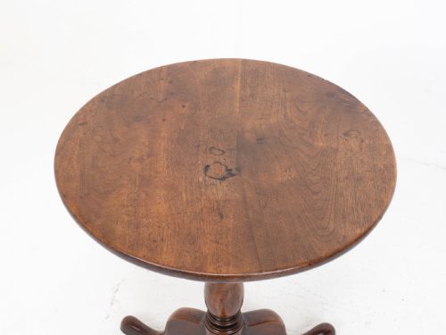 GEORGE III MAHOGANY WINE TRIPOD TABLE C1770 GEORGIAN SIDE OCCASIONAL - ADDITIONAL PHOTO 3