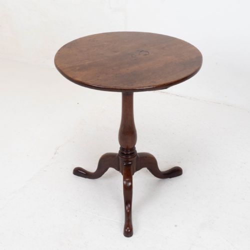 GEORGE III MAHOGANY WINE TRIPOD TABLE C1770 GEORGIAN SIDE OCCASIONAL - ADDITIONAL PHOTO 4