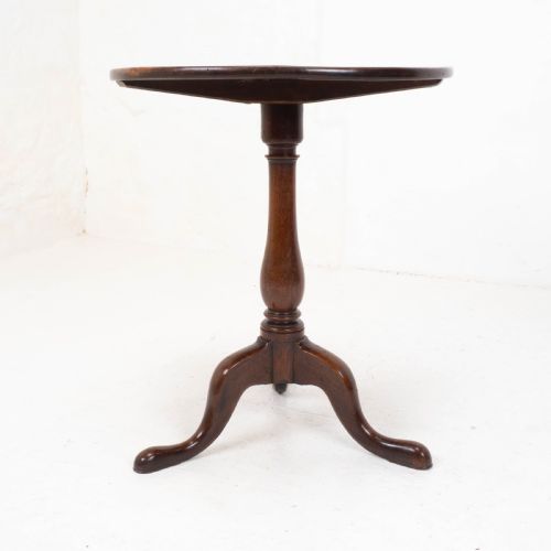 GEORGE III MAHOGANY WINE TRIPOD TABLE C1770 GEORGIAN SIDE OCCASIONAL - ADDITIONAL PHOTO 5