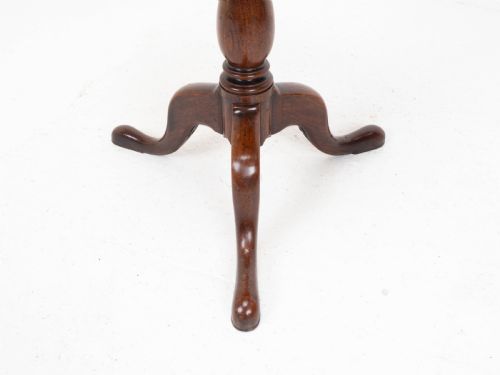 GEORGE III MAHOGANY WINE TRIPOD TABLE C1770 GEORGIAN SIDE OCCASIONAL - ADDITIONAL PHOTO 6