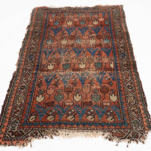 antique caucasian rug 118x78cm c19th oriental handwoven - CATEGORY: ANTIQUE RUGS - DATED 19TH CENTURY