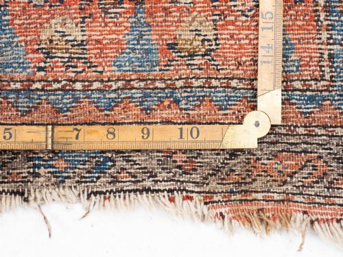 ANTIQUE CAUCASIAN RUG 118X78CM C19TH ORIENTAL HANDWOVEN - ADDITIONAL PHOTO 3