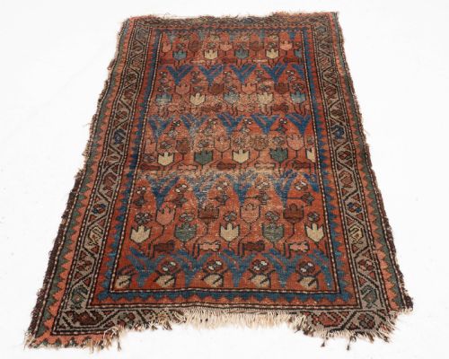 ANTIQUE CAUCASIAN RUG 118X78CM C19TH ORIENTAL HANDWOVEN - ADDITIONAL PHOTO 5