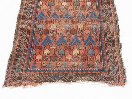 ANTIQUE CAUCASIAN RUG 118X78CM C19TH ORIENTAL HANDWOVEN - ADDITIONAL PHOTO 7