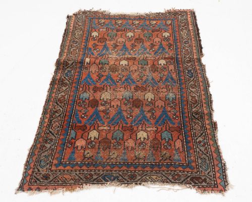 ANTIQUE CAUCASIAN RUG 118X78CM C19TH ORIENTAL HANDWOVEN - ADDITIONAL PHOTO 8