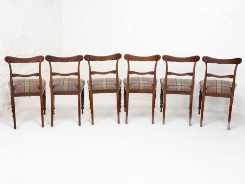 VICTORIAN SET OF 6 ROSEWOOD DINING CHAIRS C1860 - ADDITIONAL PHOTO 9