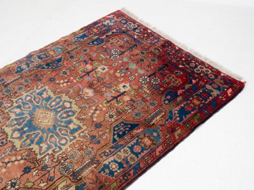 PERSIAN HAMADAN HANDMADE RUG 8'3 X 4'10 252X148CM ORIENTAL CARPET - ADDITIONAL PHOTO 7