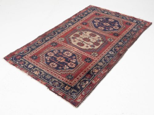 CAUCASIAN HANDWOVEN RUG 6'11 X 3'11 210X1195CM CARPET - ADDITIONAL PHOTO 1