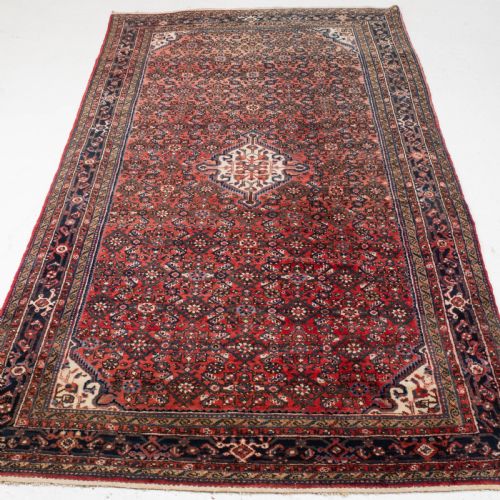 hosseinabad khelleh persian hamadan long rug 10'4x5'3 314x161cm carpet - CATEGORY: ANTIQUE RUGS - DATED 1930