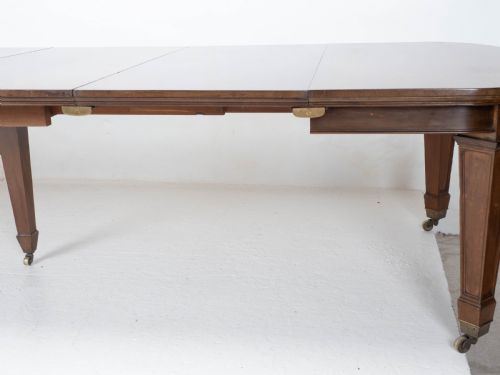 GILLOWS 12FT EXTENDING MAHOGANY DINING TABLE C1860 14 SEATER - ADDITIONAL PHOTO 11