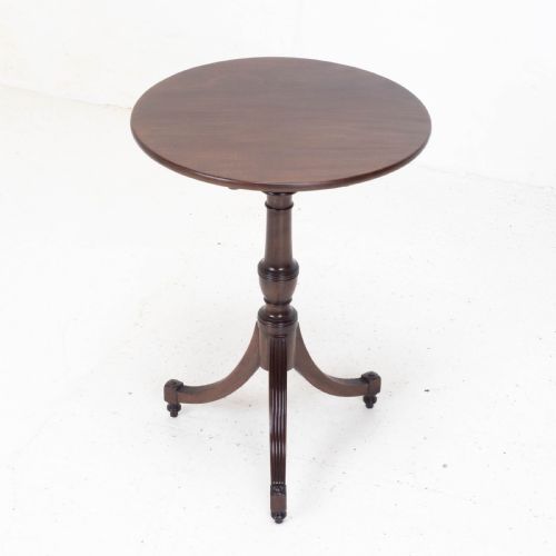 REGENCY MAHOGANY TILTTOP TRIPOD WINE TABLE C1810 GEORGIAN TILTTOP SIDE - ADDITIONAL PHOTO 2