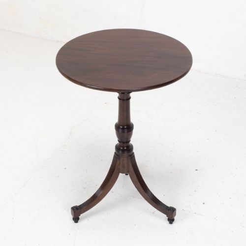 REGENCY MAHOGANY TILTTOP TRIPOD WINE TABLE C1810 GEORGIAN TILTTOP SIDE - ADDITIONAL PHOTO 3