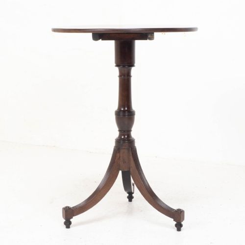 REGENCY MAHOGANY TILTTOP TRIPOD WINE TABLE C1810 GEORGIAN TILTTOP SIDE - ADDITIONAL PHOTO 5