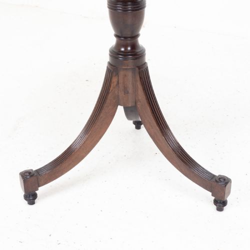 REGENCY MAHOGANY TILTTOP TRIPOD WINE TABLE C1810 GEORGIAN TILTTOP SIDE - ADDITIONAL PHOTO 7