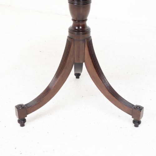 REGENCY MAHOGANY TILTTOP TRIPOD WINE TABLE C1810 GEORGIAN TILTTOP SIDE - ADDITIONAL PHOTO 9