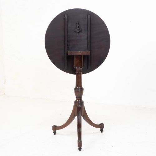 REGENCY MAHOGANY TILTTOP TRIPOD WINE TABLE C1810 GEORGIAN TILTTOP SIDE - ADDITIONAL PHOTO 13
