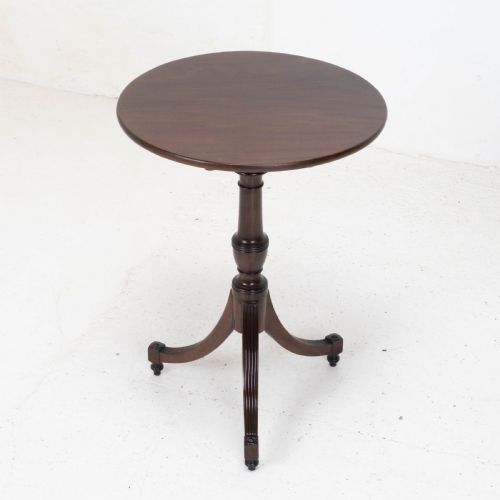REGENCY MAHOGANY TILTTOP TRIPOD WINE TABLE C1810 GEORGIAN TILTTOP SIDE - ADDITIONAL PHOTO 15