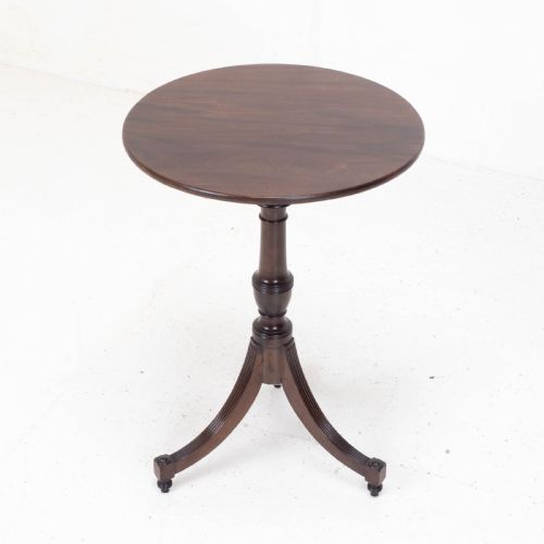 REGENCY MAHOGANY TILTTOP TRIPOD WINE TABLE C1810 GEORGIAN TILTTOP SIDE - ADDITIONAL PHOTO 16