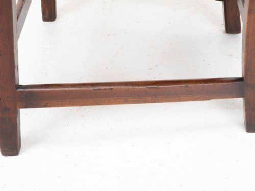 GEORGIAN FRUITWOOD COUNTRY CARVER ARMCHAIR C1800 GEORGE III FARMHOUSE - ADDITIONAL PHOTO 11