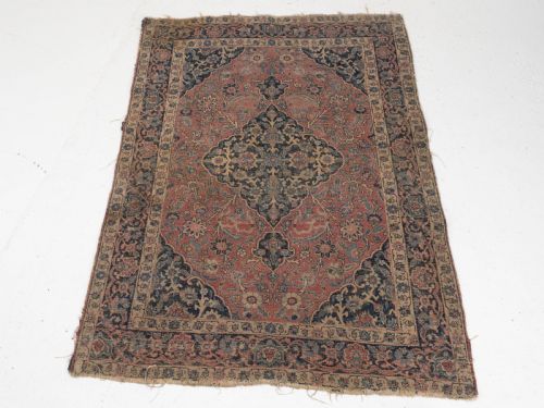 TABRIZ PERSIAN RUG 6'4X4'6 193X13825CM CARPET ORIENTAL - ADDITIONAL PHOTO 9