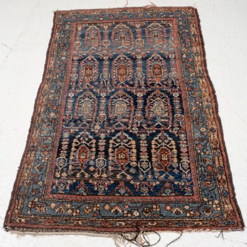 persian hamadan rug c1900 5'6x3'6 167x107cm carpet oriental - CATEGORY: ANTIQUE RUGS - DATED 1900