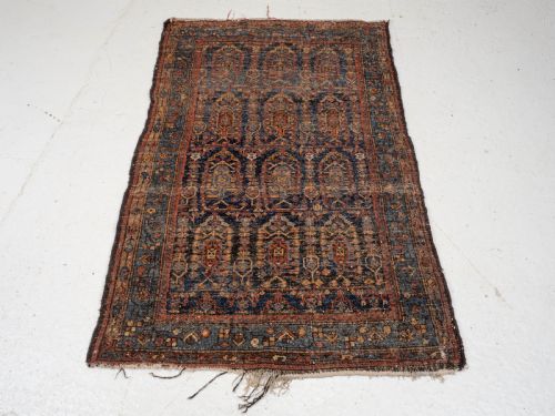 PERSIAN HAMADAN RUG C1900 5'6X3'6 167X107CM CARPET ORIENTAL - ADDITIONAL PHOTO 6