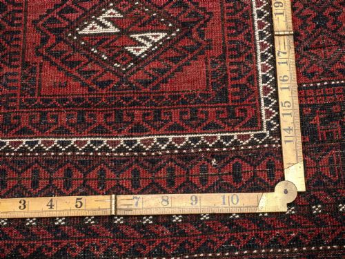 BALUCH AFGHAN RUG 6' X 3' 184X91CM PERSIAN BALUCHI BALUCH - ADDITIONAL PHOTO 13