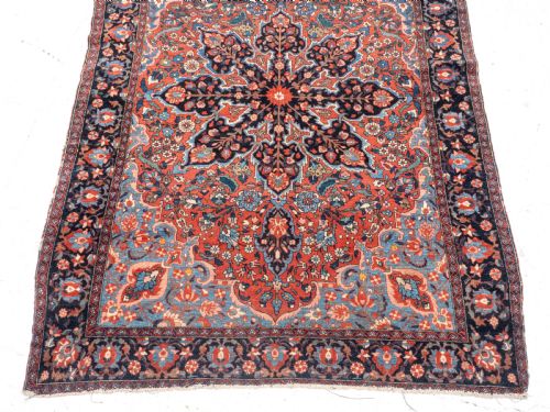 PERSIAN TABRIZ RUG C1930 7'X4'9 2135X145CM CARPET - ADDITIONAL PHOTO 3