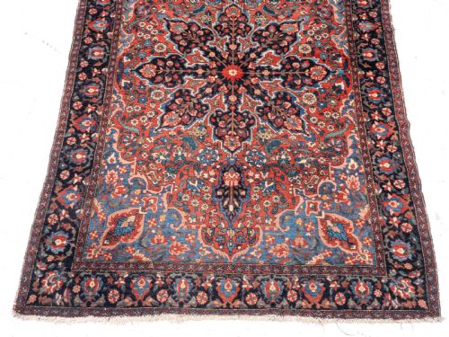 PERSIAN TABRIZ RUG C1930 7'X4'9 2135X145CM CARPET - ADDITIONAL PHOTO 4