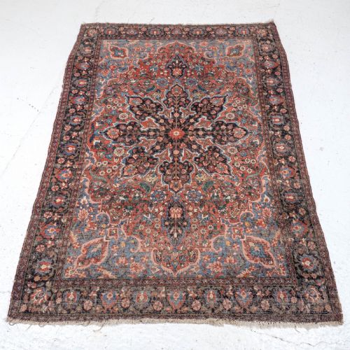 PERSIAN TABRIZ RUG C1930 7'X4'9 2135X145CM CARPET - ADDITIONAL PHOTO 8