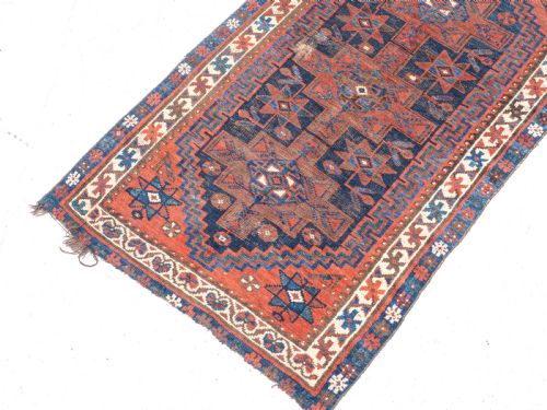 KURDISH PERSIAN RUG 5'11 X 3'3 182X105CM - ADDITIONAL PHOTO 4