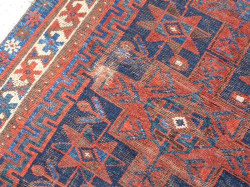 KURDISH PERSIAN RUG 5'11 X 3'3 182X105CM - ADDITIONAL PHOTO 5