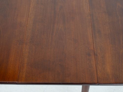 GEORGE I PAD FOOT MAHOGANY DROP LEAF DINING TABLE C1720 GEORGIAN - ADDITIONAL PHOTO 10