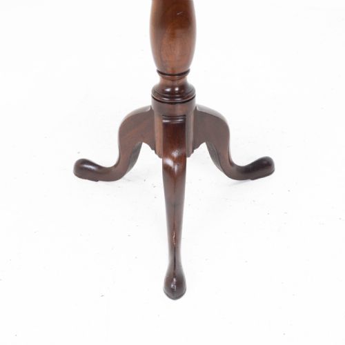 GEORGIAN MAHOGANY DISH TOP TRIPOD WINE TABLE C1800 GEORGE III TILTTOP SIDE - ADDITIONAL PHOTO 6