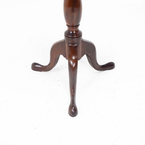 GEORGIAN MAHOGANY DISH TOP TRIPOD WINE TABLE C1800 GEORGE III TILTTOP SIDE - ADDITIONAL PHOTO 10