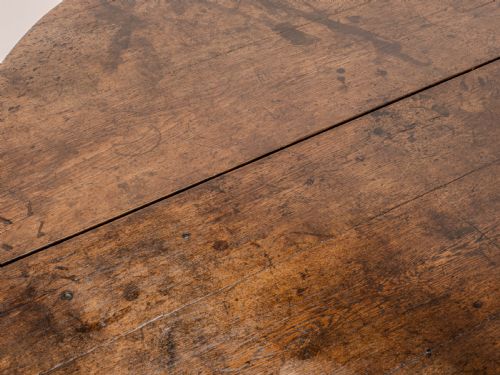 LATE C17TH EARLY C18TH OAK GATELEG DROP LEAF COUNTRY DINING TABLE 8 SEATER - ADDITIONAL PHOTO 25