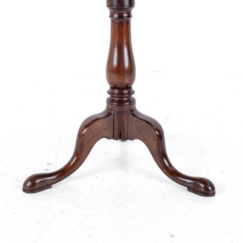 GEORGIAN OAK COUNTRY TRIPOD SUPPER TABLE C1770 GEORGE III TILTTOP SIDE LAMP - ADDITIONAL PHOTO 5