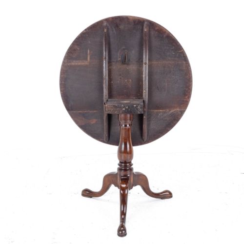GEORGIAN OAK COUNTRY TRIPOD SUPPER TABLE C1770 GEORGE III TILTTOP SIDE LAMP - ADDITIONAL PHOTO 11