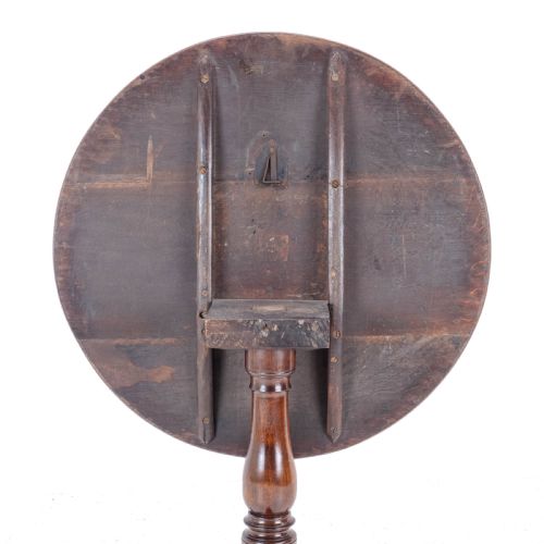 GEORGIAN OAK COUNTRY TRIPOD SUPPER TABLE C1770 GEORGE III TILTTOP SIDE LAMP - ADDITIONAL PHOTO 12