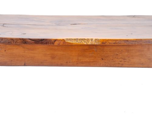 YEW WOOD C17TH STYLE COUNTRY REFECTORY DINING TABLE - ADDITIONAL PHOTO 21