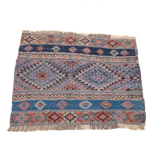 SHAHSAVAN MAFRASH SOUMAK FLAT WEAVE PANEL BAG FACE 2'5X2'9 735X83CM SUMAK RUG - ADDITIONAL PHOTO 3