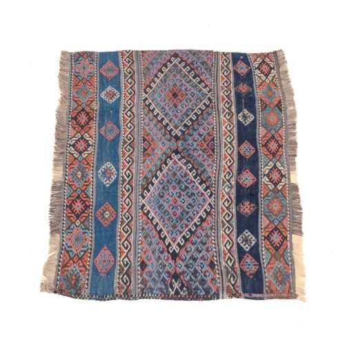 SHAHSAVAN MAFRASH SOUMAK FLAT WEAVE PANEL BAG FACE 2'5X2'9 735X83CM SUMAK RUG - ADDITIONAL PHOTO 4