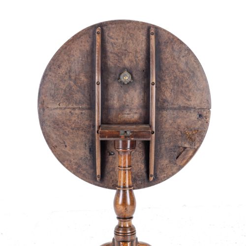 C18TH BURR ELM TRIPOD SUPPER TABLE COUNTRY GEORGIAN GEORGE III - ADDITIONAL PHOTO 10