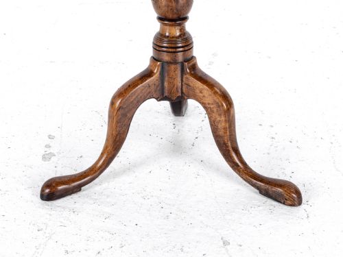 C18TH BURR ELM TRIPOD SUPPER TABLE COUNTRY GEORGIAN GEORGE III - ADDITIONAL PHOTO 11