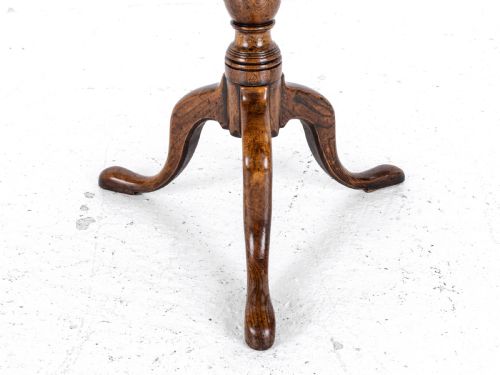 C18TH BURR ELM TRIPOD SUPPER TABLE COUNTRY GEORGIAN GEORGE III - ADDITIONAL PHOTO 12